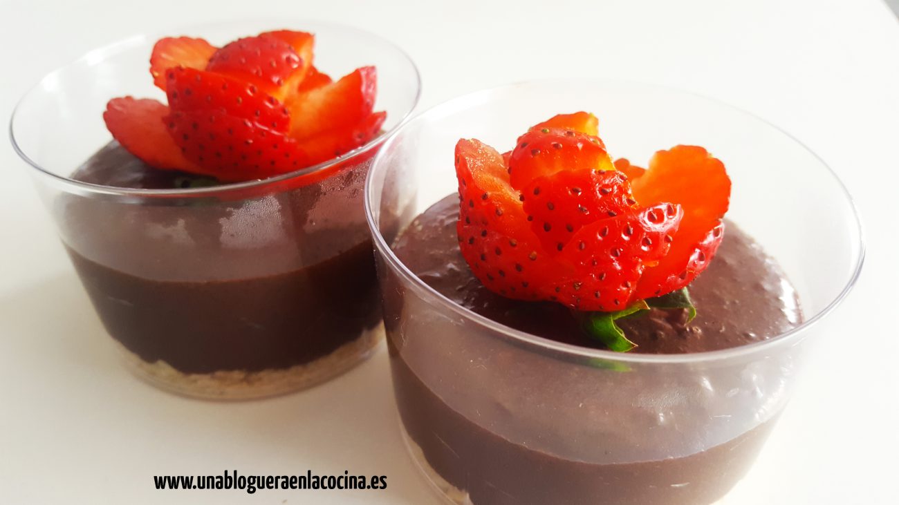 Mousse de Chocolate con cereales