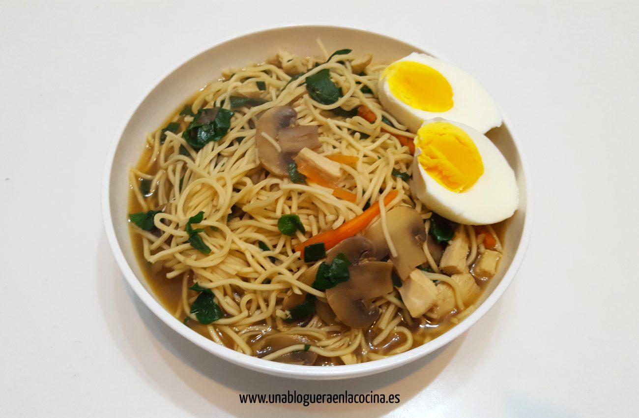 Receta de Ramen Casero estilo disfrutón