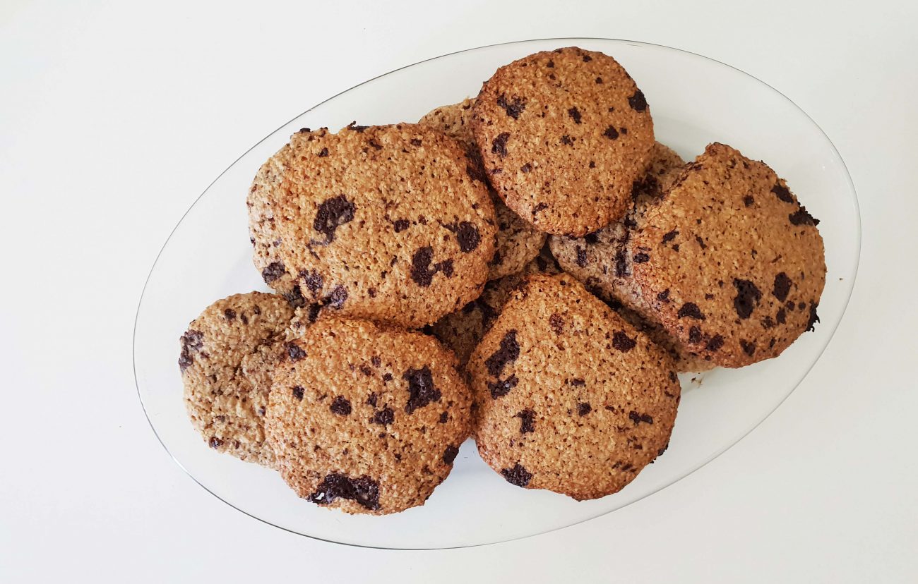 Galletas de Salvado de Avena y Chocolate