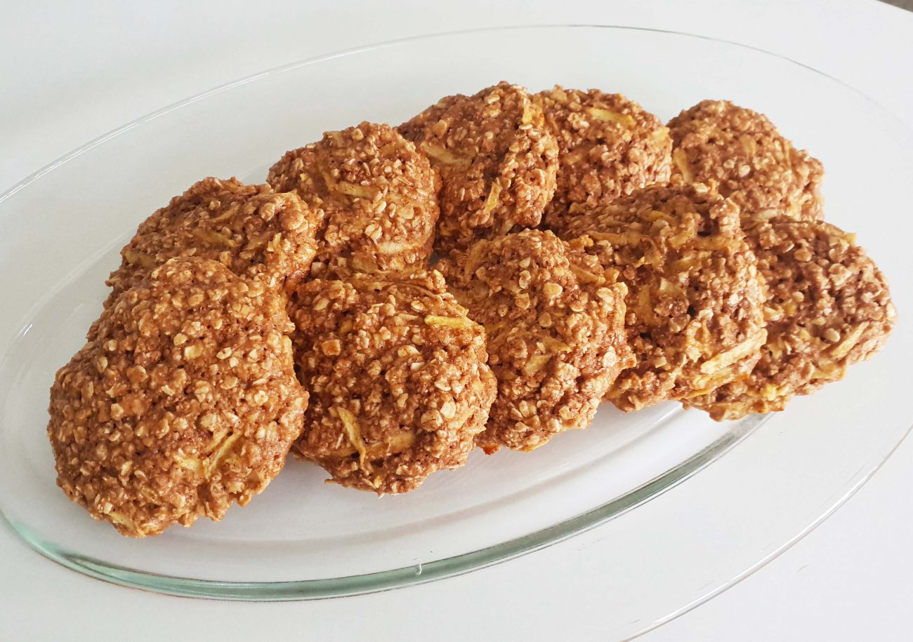 Galletas de Avena y Manzana