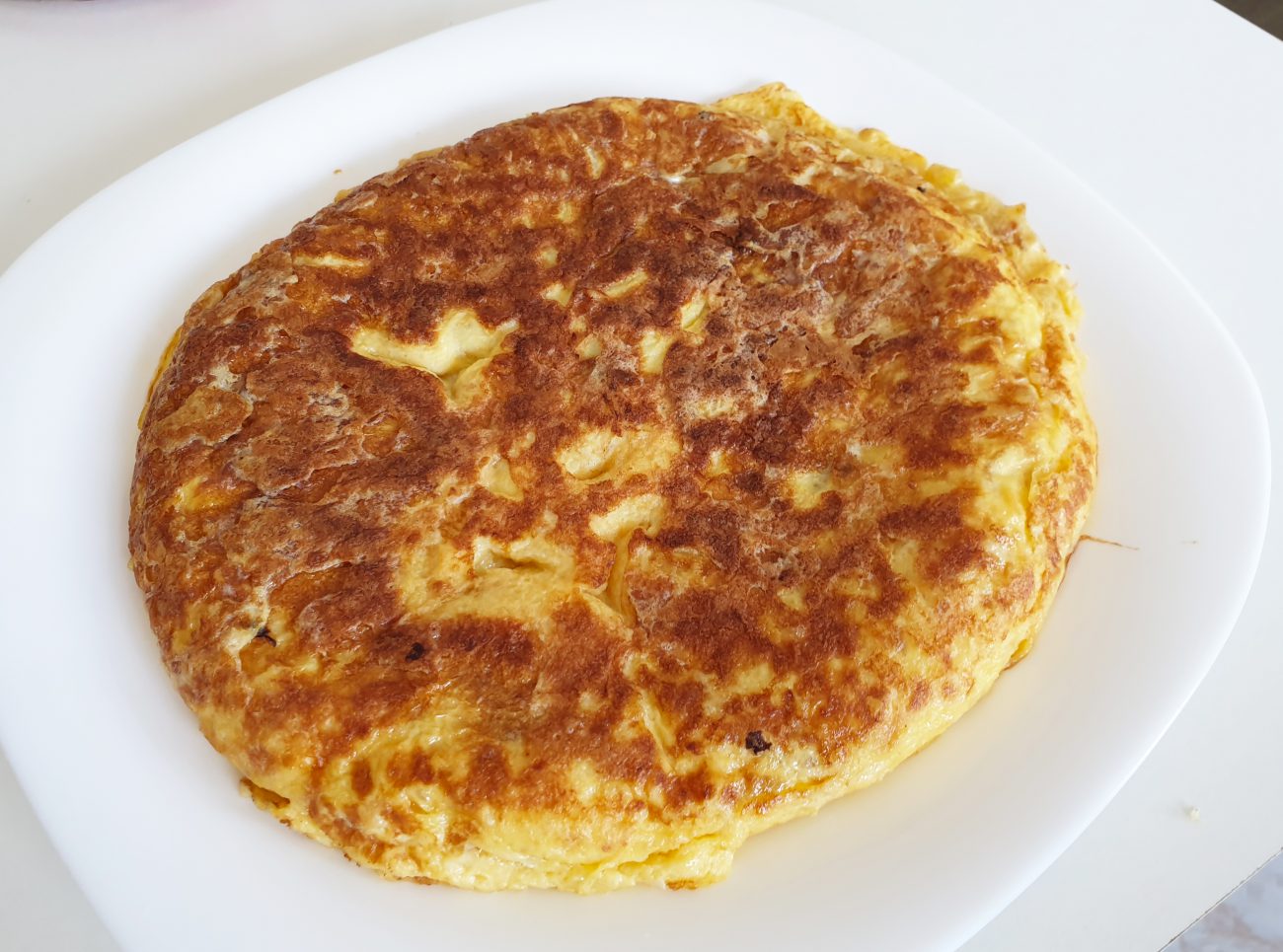 Tortilla de patatas semicuajada