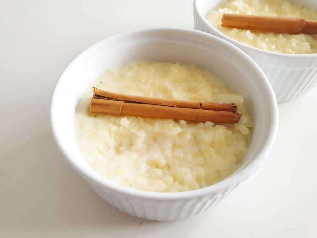 Arroz con leche casero