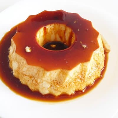 Receta de Flan sencillo al Horno