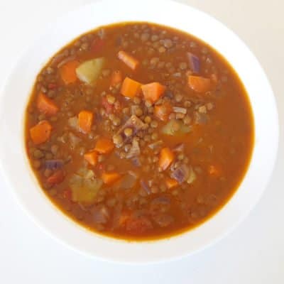 Lentejas con verduras