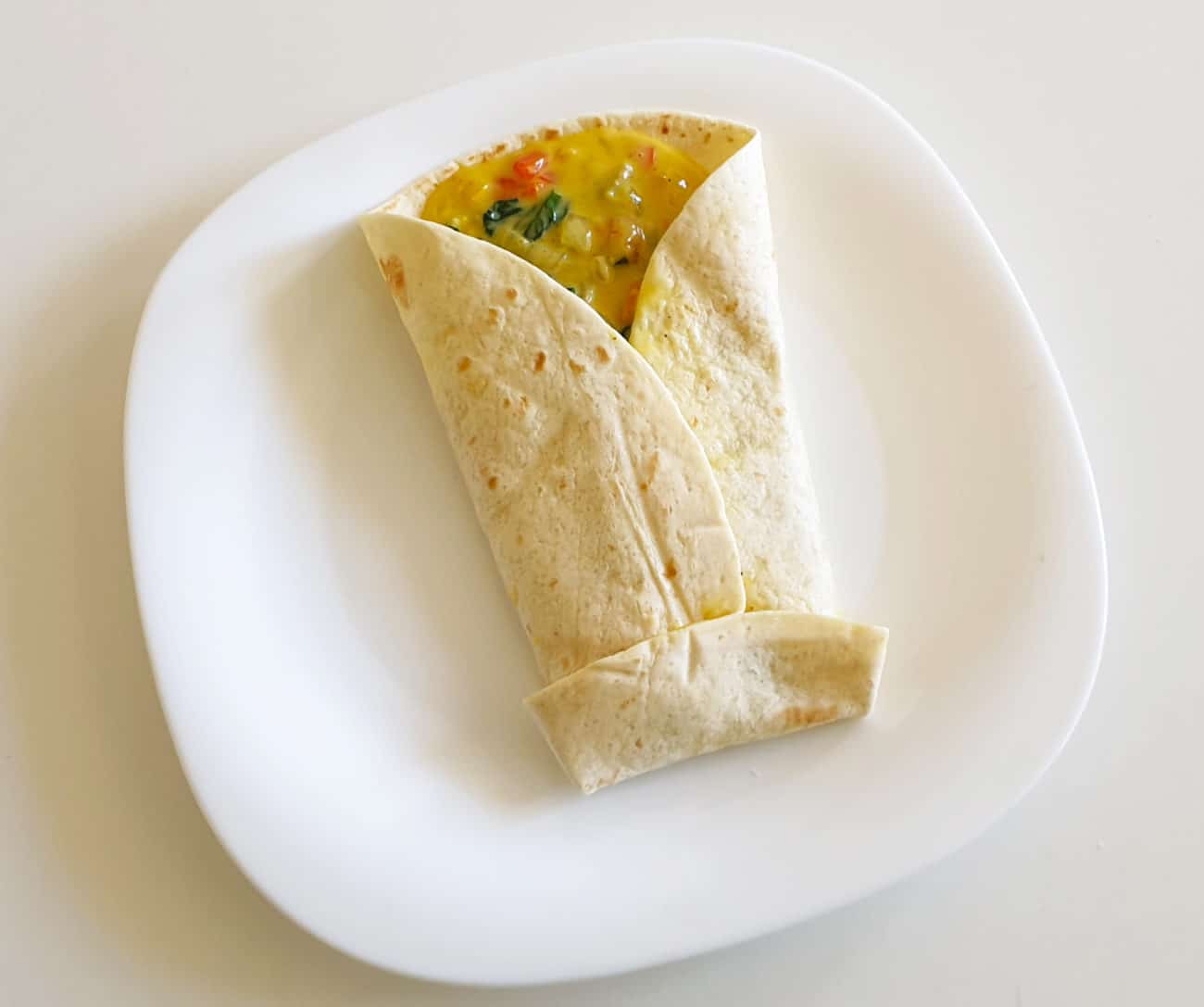 Burritos de Gambas con Curry