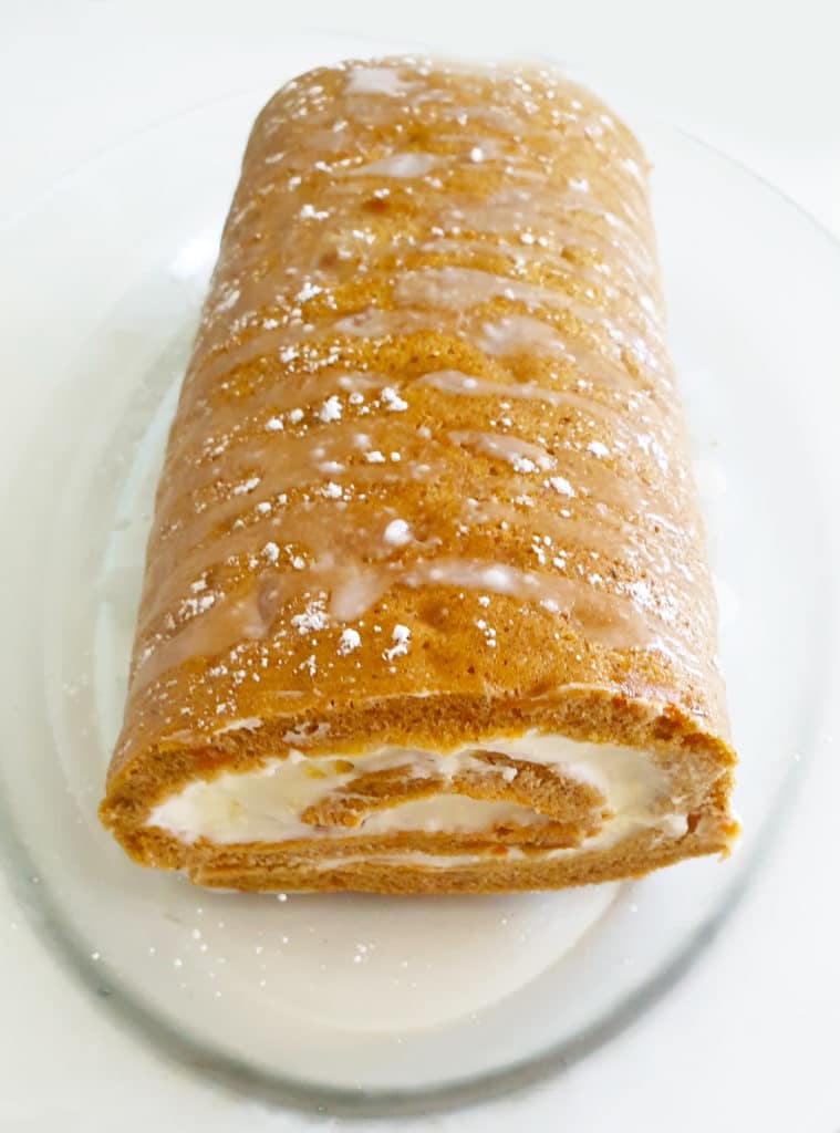 Receta Brazo Gitano de Zanahoria