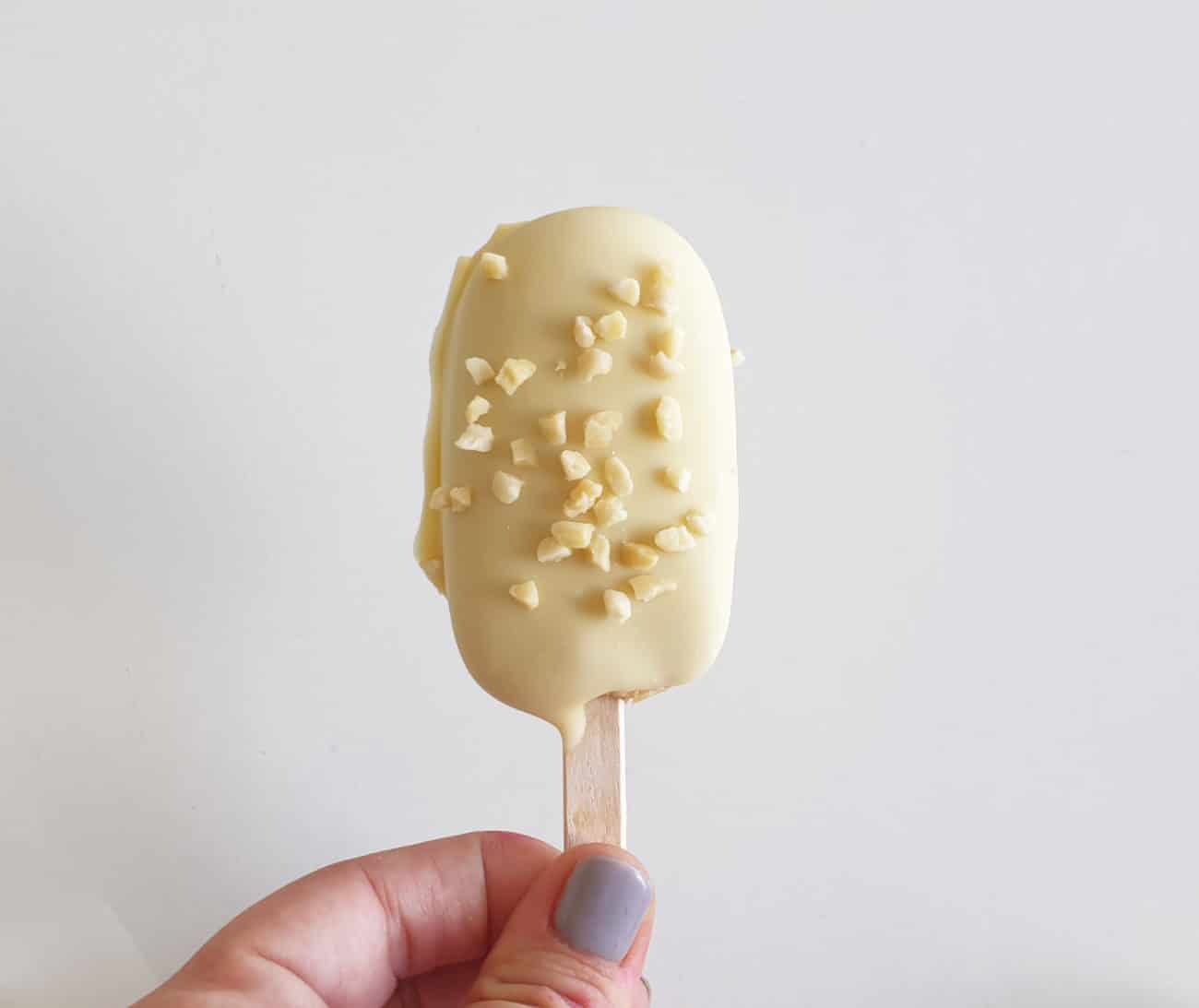 Magnum de turrón helado