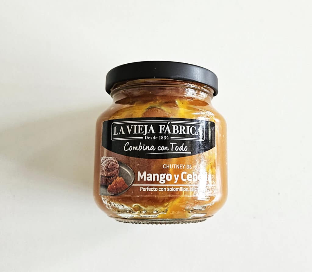 chutney de mango y cebolla la vieja fabrica