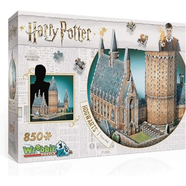 El Gran Salón de Hogwarts Puzzle 3D