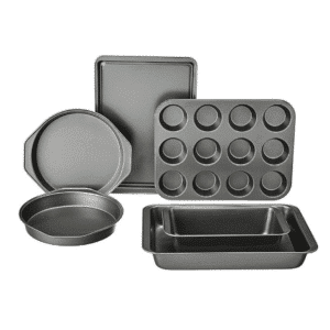 Juego de 6 moldes antiadherentes para horno