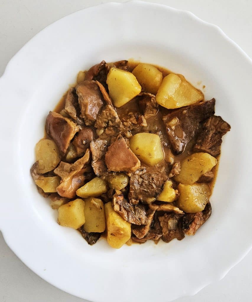 Receta de guiso de niscalos con patatas