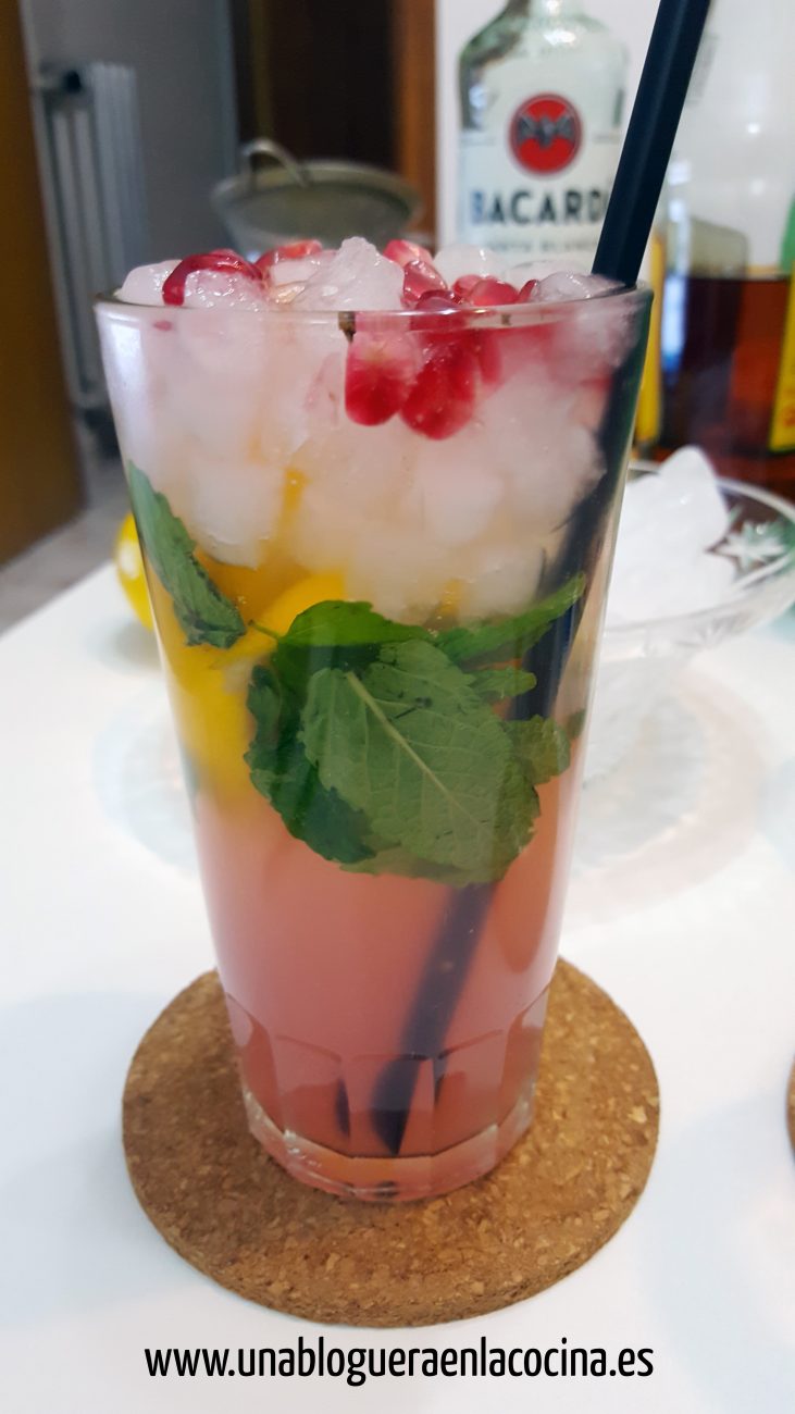 Mojito de Granada y Naranja