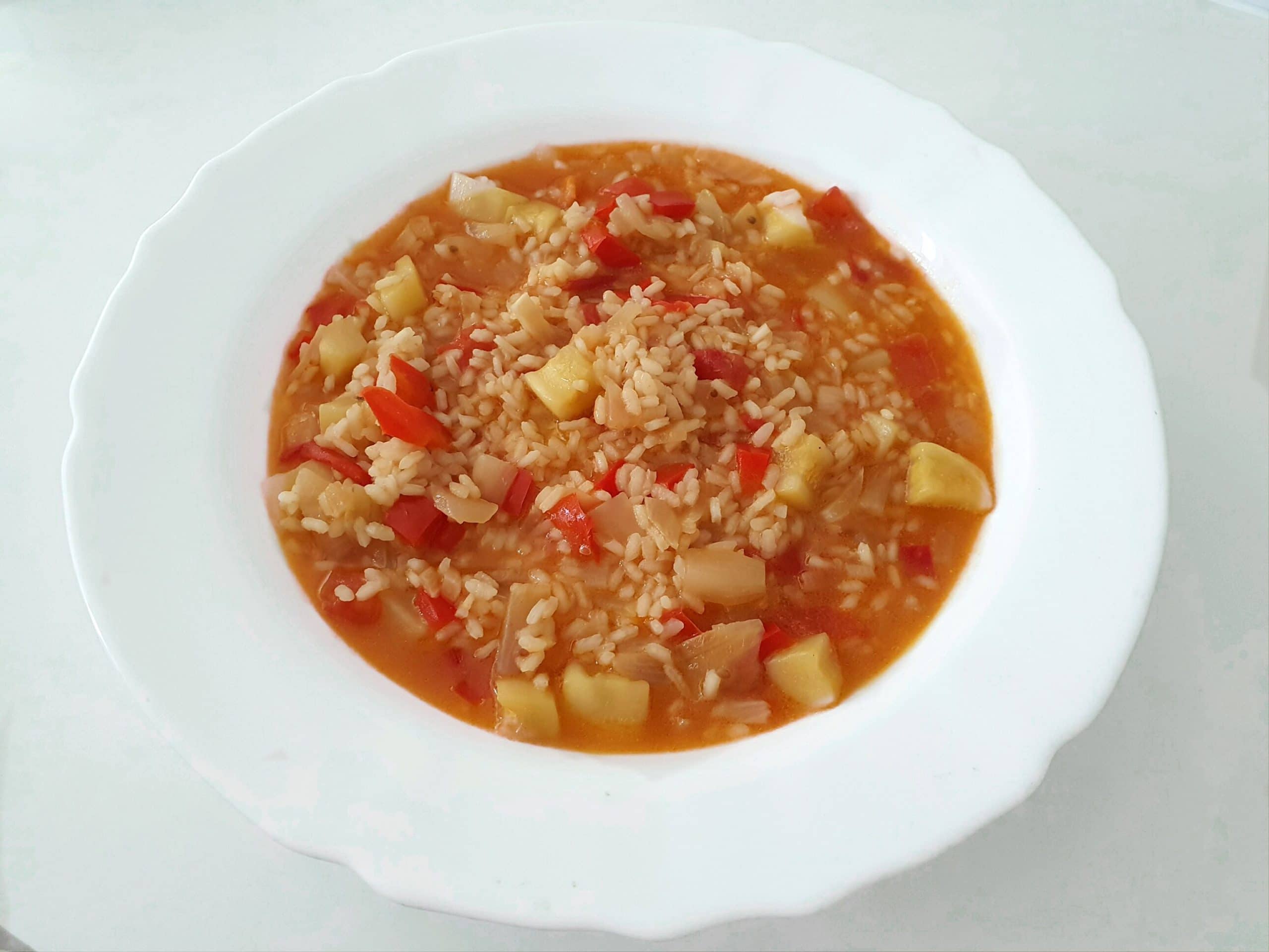 Receta De Arroz Caldoso Con Verduras | Una Bloguera En La Cocina