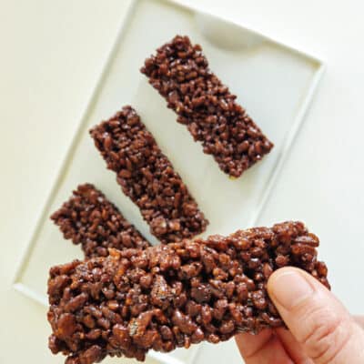 Barritas de Choco Krispies caseras