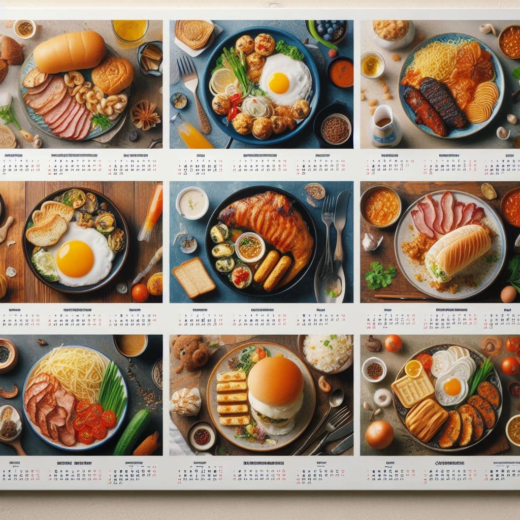 Calendario de Efemérides gastronómicas 2024