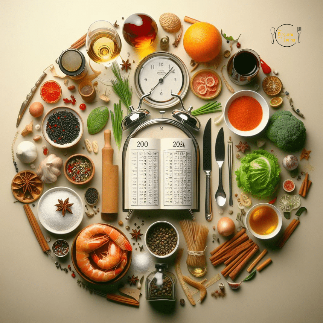 Calendario de Efemérides gastronómicas 2024