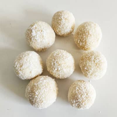 Receta de bombones Raffaello caseros