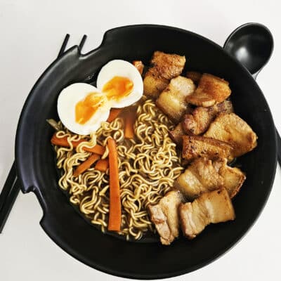ramen de carne rápido