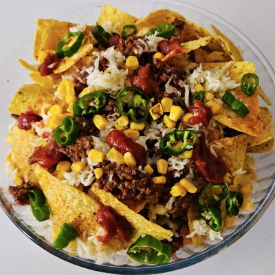 Nachos Tex Mex caseros