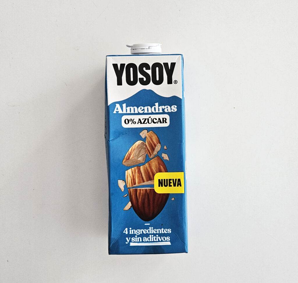 Leche de almendras yosoy