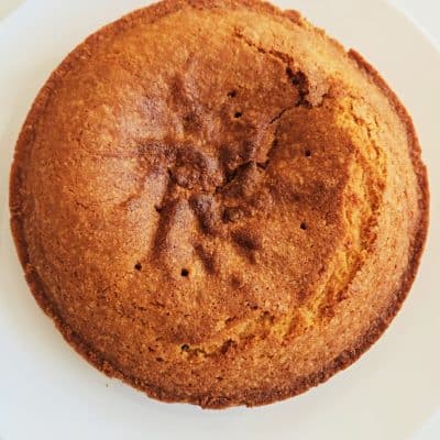 Bizcocho de Vainilla en Air Fryer