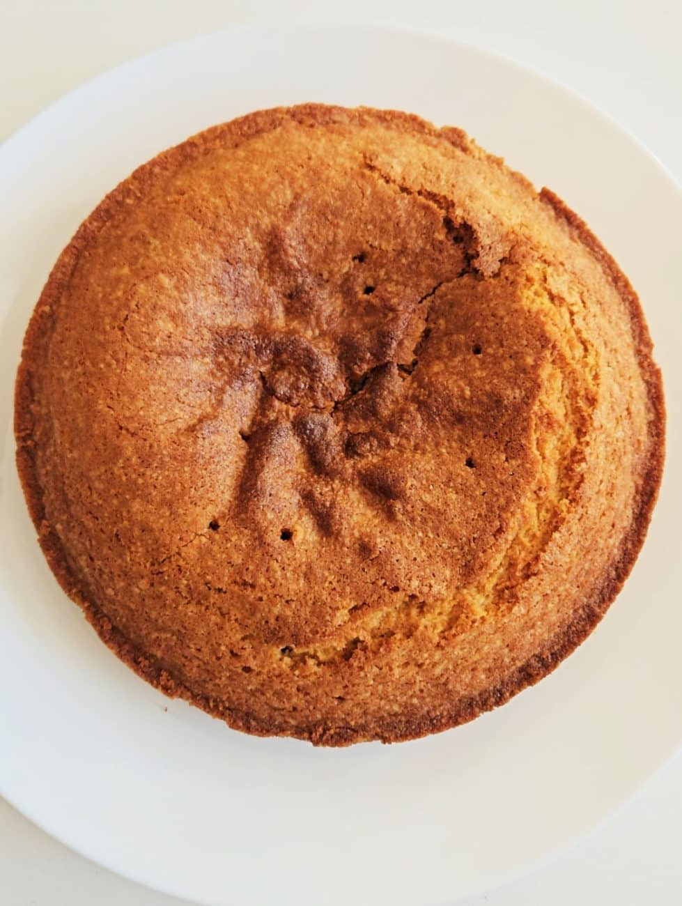 Bizcocho de Vainilla en Air Fryer