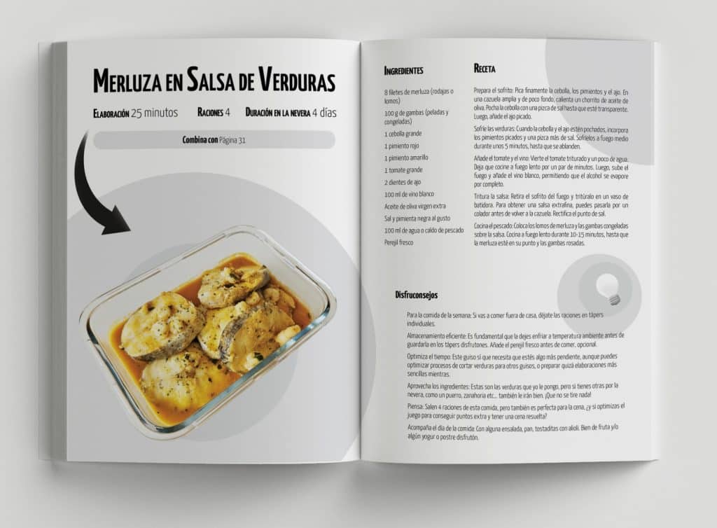 Los tápers disfrutones libro de cocina